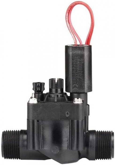 Hunter PGV-101-MM-B - э/м клапан, с регулятором потока 1